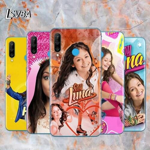 Cute Soy Luna Soft TPU Silicone Cover For Huawei P40 P30 P20 Pro P10 P9 P8 Lite E Plus 2019 2017 Phone Case