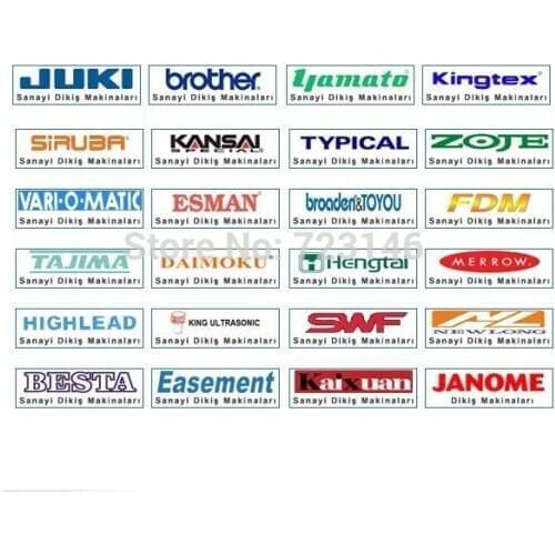 Juki TYLICAL SINGER YAMATO MITSUBISHI ZOJE JONEMA SIRUBA Industrial sewing machine steel presser foot CR1/2 FOR Brother