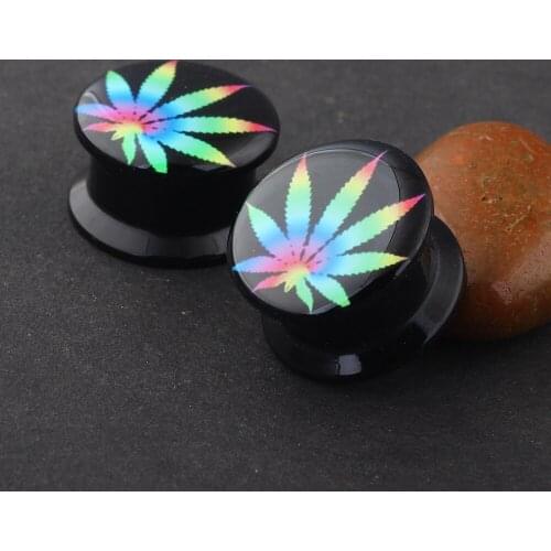 JUNLOWPY Internally Threaded Plugs and Tunnels Piercing Body Jewelry Screw Logo Earring Expanders Stretchers 4-16mm Ear Gauges