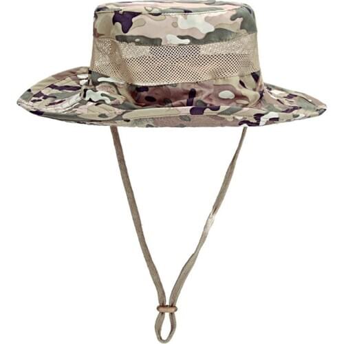 Outdoor Sport Snapback Camo Hiking Fishing Caps Simplicity Tactical Military Hat Quick Dry Breathable Sun Protection Adult Cap