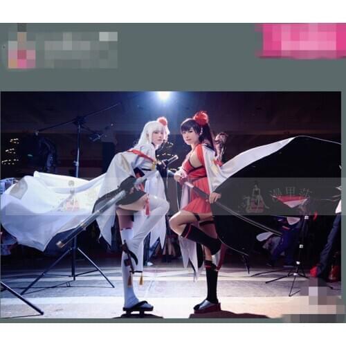 Anime cosplay Azur Lane Shokaku kimono uniforms Cosplay Costume Fighting suit full sets A