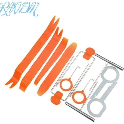 12 pcs/Set Auto Pry Open Tool Kit Car Radio Door Clip Panel Kit For Lada Priora Sedan sport Kalina Granta Vesta X-Ray XRay