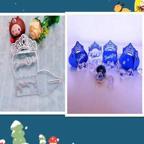 Beautiful candy box Metal Cutting Dies for DIY Scrapbooking Album Paper Cards Decorative Crafts Embossing Die Cuts