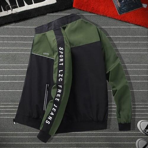 Novel Winbreaker Mens Army Jackets Casual Streetwear Mens Harajuku Patchwork Hip Hop Overcoat Male Vintage Cargo Bomber Jacket