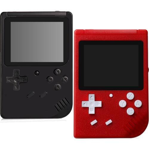 Mini Classic Handheld Game Console Retro Game Box TFT Screen 8-bit Built-in 400 Retro Game Player Support AV-OUT
