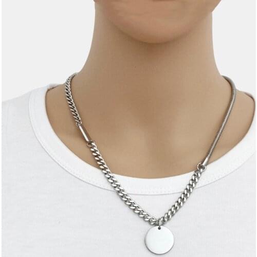 Fashionable stainless steel titanium steel simple clavicle chain trendy female accessories jewelry hot sale