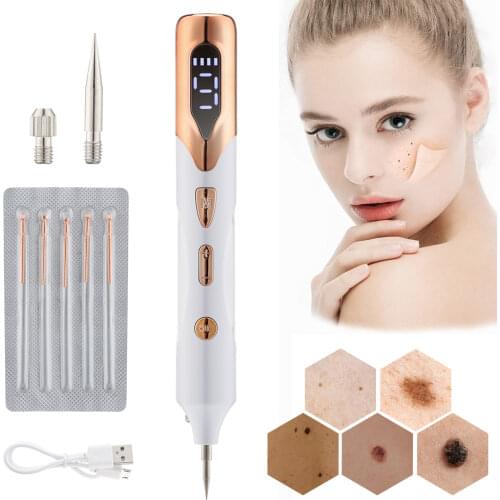Skin Tag Remover Wart Plasma Pen Jet Laser Freckles Spot Tattoo Removal Against Black Dots Beauty Tools Home Use Devices Face