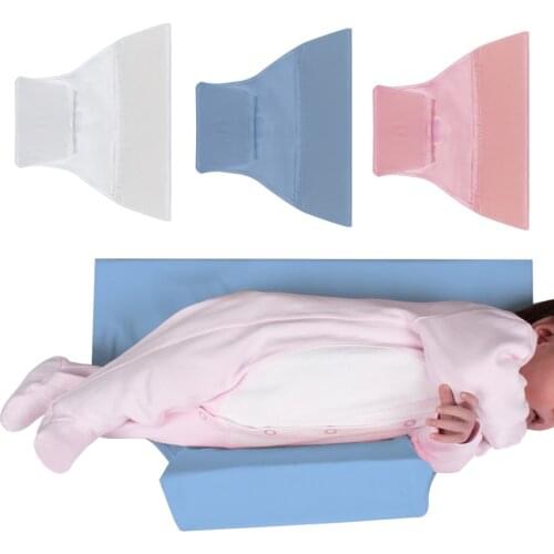 Baby Side Lying Pillow Back Support New Born Choking Antiperspirant Breathable Space Cotton Fabric Ergonomic Special Sponge Filled