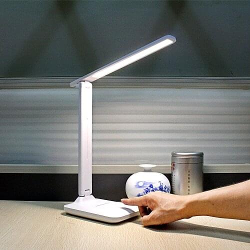 Foldable LED Night Lights Dimmable Touch Control Built-in Lithium Battery USB Charging Natural Warm White Desk Lamp For Bedroom