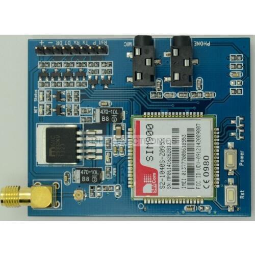 SIM900 GSM/GPRS Minimum System Module W/ Antenna Compatiable with RASPBERRY PI