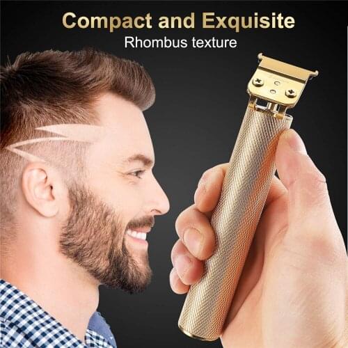T9 LCD Oil Tip Electric Hair Clipper LCD Carving Knife USB Rechargeable Coil Clip Hair Trimmer