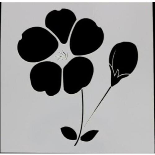 Stencils Sun Flower Hollow Wall Painting Template DIY Scrapbooking Stamping Album Decorative Paper Coloring Embossing Reusable