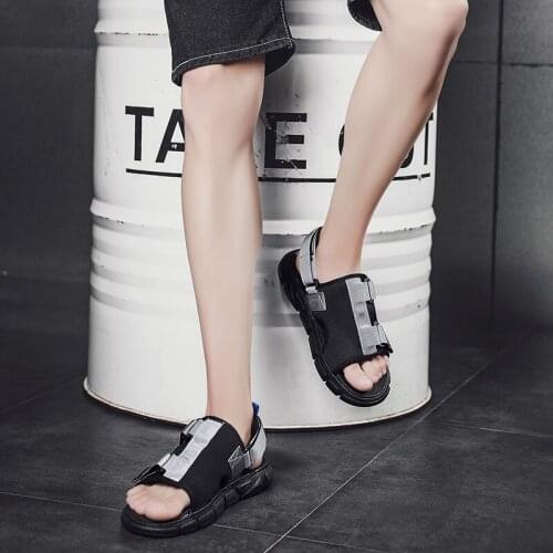 Shoes sandalle transpirables men for sandali masculino playa gladiators rubber masculina verano hombre deportivas size de da