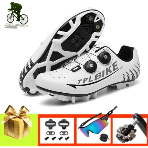 Cycling Shoes Men Mountain Bike Sneakers Female Sapatilha Ciclismo Mtb SPD Pedals Breathable Self-locking Riding Bicycle Shoes