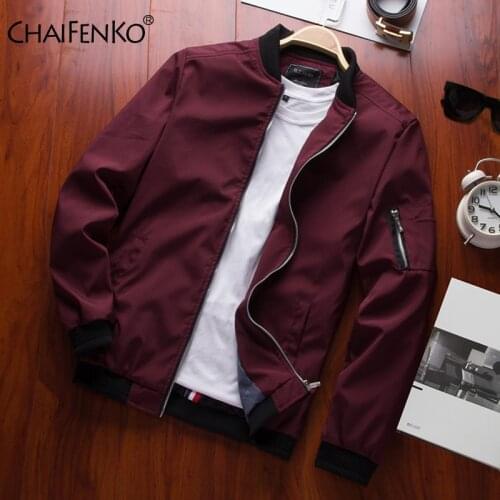Mens 2021 Autumn New Jackets Spring Fashion Bomber Windbreaker Jacket Coat Men Clothing Zipper Military Casual Jackets Men Tops