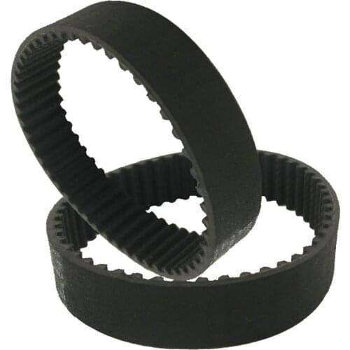 2PCS HTD3M 156/159/162/165/168/171/174/177/180/186/189, Type 10mm/15mm Width 3mm, Pitch Pulley Belt For HTD3M Pulley