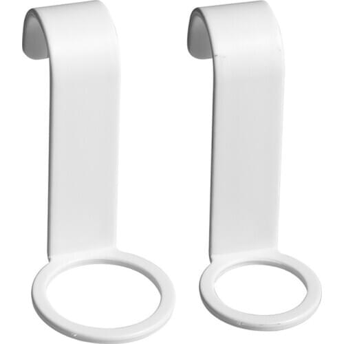 8PCS/Set Shower Gel Bottle Rack Hook Bracket S Hook Shampoo Bottle Holder Liquid Soap Shower Hook Holder for Kitchen Bathroom