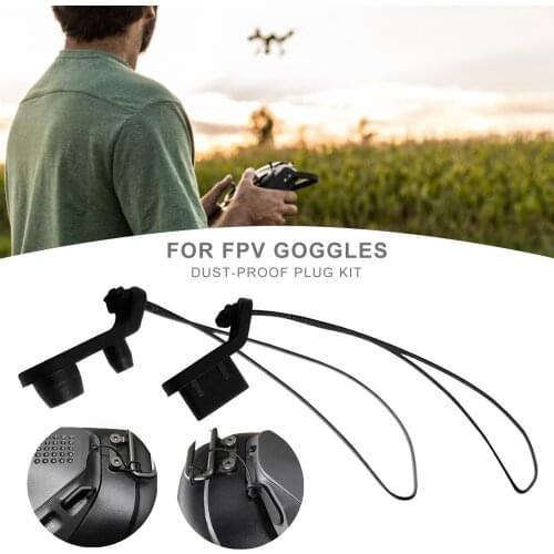 Dust-proof flying glasses Plug Kit VR Video High-end Electronic For DJI FPV Goggles Drone Accessories Glasses Accessories