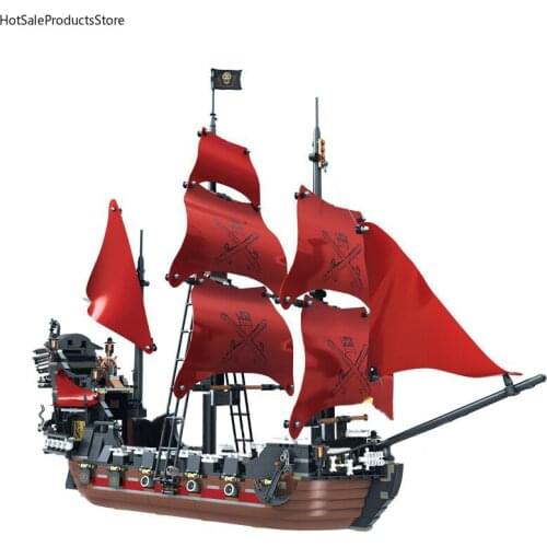 New Pirates Ship Building Blocks Educational Kids Toys minifigures