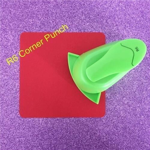 R6 Round Corner Punch border craft punch r6 circular angle hole punch embossing cortador de papel de scrapbook puncher Free Ship