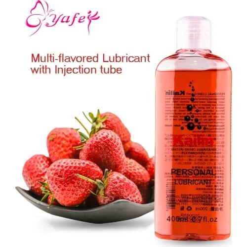 200/400ML Lubricant For Sex Products for Oral Vagina Body Massager Water Easy Clean based Oil Couples Erotic Sex Multi-Taste