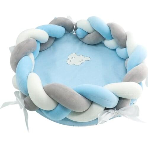 Chunky Braided Warm Soft Comfortable House cat Pet Bed Nest for knotted luxury Dog Cat Washable Pet Supplies