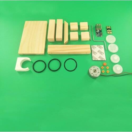 DIY Hand-cranked Power Generation Experimental Model Materials, Develop Intellectual Science Educational Toys