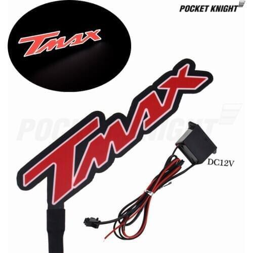 For Yamaha T-MAX 530 2012-2016 Tmax 560 Motorcycle EL Cold Light Kit Fashion Night Time Riding DIY Helmet patch light