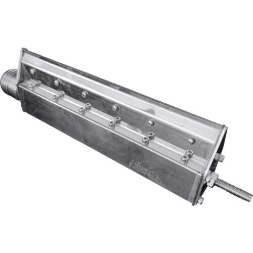 Glass bottle cleaning air knife