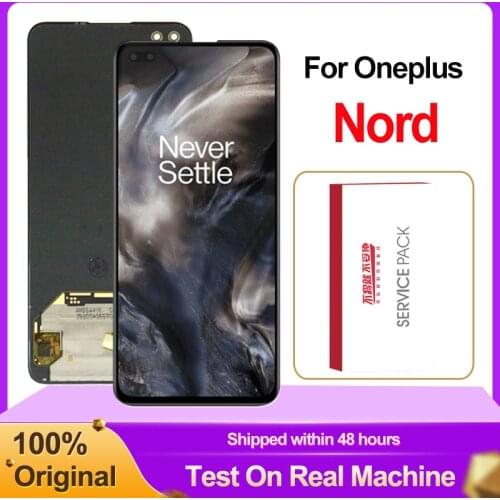 Original 6.44" LCD Replacement For OnePlus Nord AMOLED Display Touch Screen Digitizer Assembly For OnePlus 8 NORD 5G / OnePlus Z