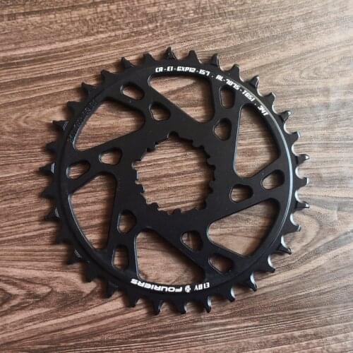 New Fouriers MTB Bike Single Chainring 0mm Offset Direct Mount Boost 157mm For GXP 12 Speed Narrow Wide Teeth Bicycle Chainwheel