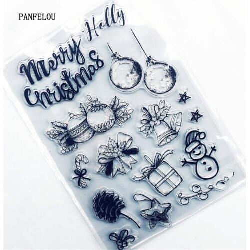 PANFELOU Easter lights Transparent Clear Silicone Stamp/Seal for DIY scrapbooking/photo album Decorative clear stamp sheets