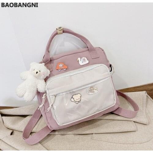 Japanese Style School Bags For Teenage Girls Tote Bag Nylon Bag Backpack Women Shoulder Bag Mochila Feminina Bagpack Sac