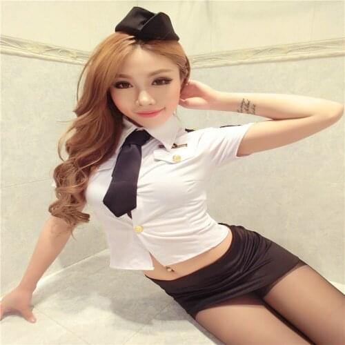 SEXY SAILOR LADIES FANCY DRESS OUTFIT / COSTUME WOMEN SEA + HAT SEXY PRINCESS SCHOOL GIRL COSTUME