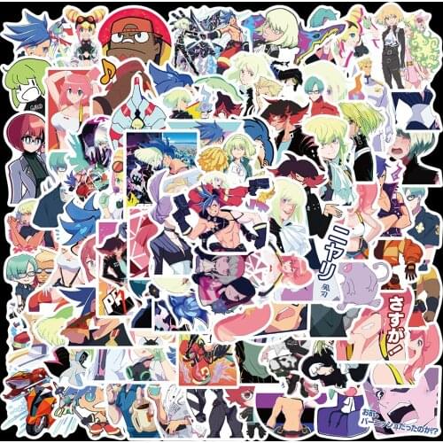 10/50/100PCS Cartoon Anime PROMARE Graffiti Stickers for Laptop Cars Bicycle Helmet Luggage Phone Decals Stickers Children Toys