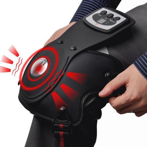 Knee-joint Therapeutic Equipment Knee Massager Infrared Vibra Magnetic Therapy Arthritis Elbow Shoulder Pain US UK EU AU Plug in