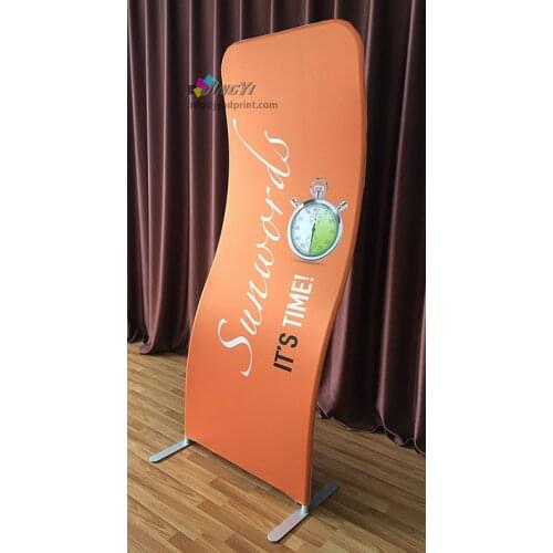 Trade Show Booth EZ Aluminum Tube Lightweight portable Display Banner Stand