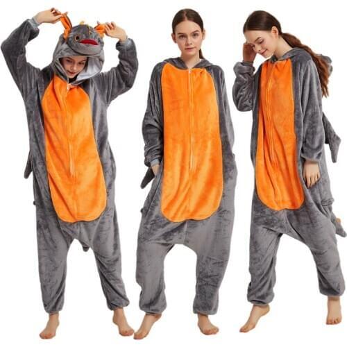 Animal Girl Onesie Unicorn Kigurumi Men Pajamas Children Kids Boy Childrens Pajamas Grey Dinosaur Panda Costume Winter Pyjamas