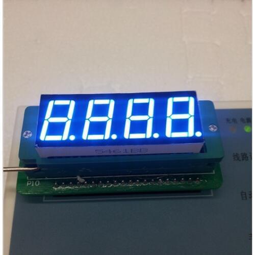 0.56inch 4digits blue 7 segment led display 5461AB/5461BB