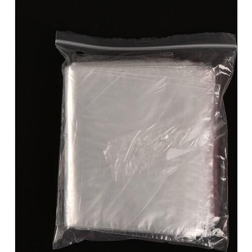 500Pcs/lot Jewelry Bag Cases Ziplock Zipped Lock Reclosable Plastic Poly Clear Bags Gift Storage Holder Bags 4x6/5x7/6x9/7x10cm