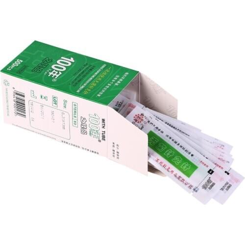2 boxes 500pcs huanqiu Disposable Sterile Acupuncture Needles Flat Handle Non-Silver accupuncture massage Needles