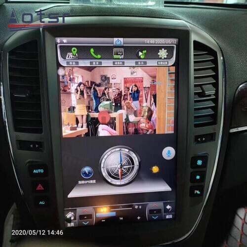 For Buick Park Avenue 2010 + Android 9.0 Car HD Multimedia Player PX6 4G+64GB IPS Touch Screen Auto GPS Navigation HeadUnit DSP