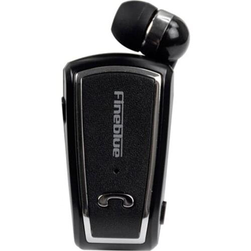 Fineblue F-V3 Wireless Earbud Stereo Clip Design High-definition Call Bluetooth 4.0 Retractable Portable In-ear Sports Earphone