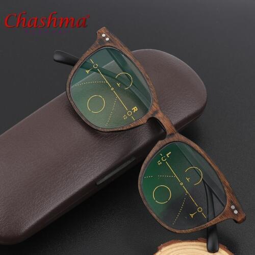 Brand Vintage GLlesses Multi-focal Progressive Reading Glasses Men Women Presbyopic Eyeglasses with Diopters Gafas de Lectur