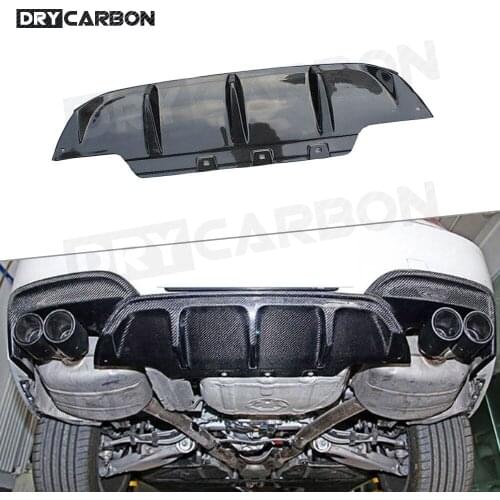 Carbon Fiber/FRP Black Rear Bumper Diffuser Lip for BMW 6 Series F06 F12 F13 M6 2012 - 2017 Rear Bumper Diffuser Lip Spoiler