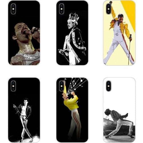 For Xiaomi Mi4 Mi5 Mi5S Mi6 Mi A1 A2 5X 6X 8 9 Lite SE Pro Mi Max Mix 2 3 2S Freddie Mercury Accessories Phone Cases Covers