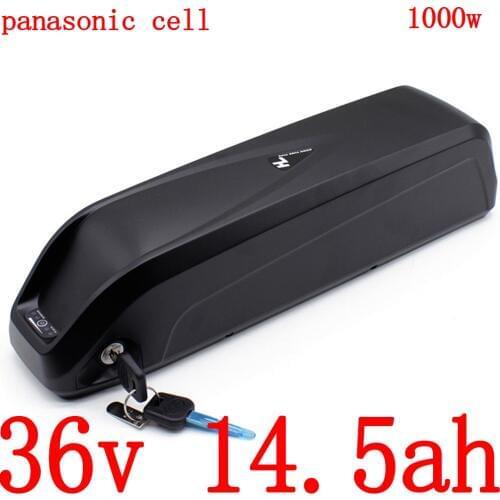 36v 250w 350w 500w 1000w lithium battery pack 36V 15AH electric bike battery 36v 14.5ah li-ion ebike battery use panasonic cell