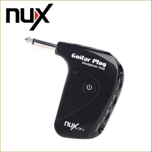 NUX GP-1 Portable Electric Guitar Amplifier Amp Mini Headphone Amp Built-in Distortion Effect Top Quality