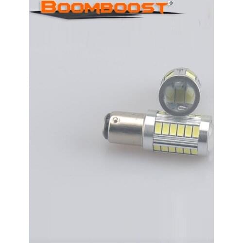 One pair 1156 1157 selection 33 SMD 5630 5730 Car Led Turn Signal Lights Brake Lamps Auto Rear Reverse Bulbs BA15S P21W 12V 4W