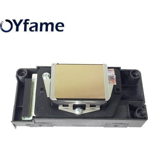 OYfame Original F186000 printhead DX5 printhead with No Encryption Solvent print head for Epson R1900 R2000 R2880 R4880 R2400